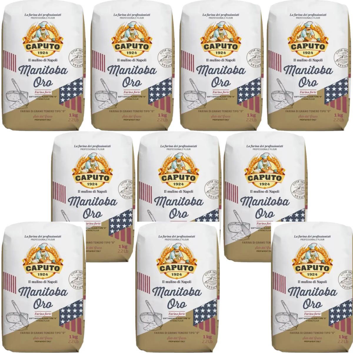 Caputo Manitoba Oro 10X 1Kg