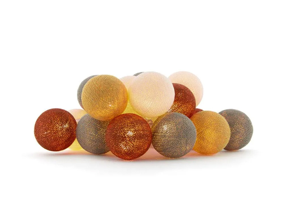 Cotton Ball Lights Outdoor Lichtslinger Glamping Copper Starter Kit