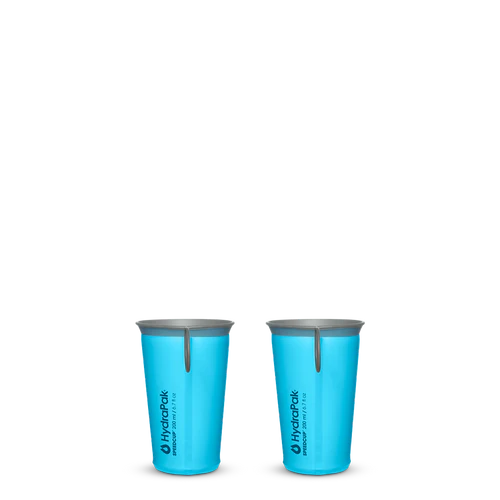 Hydrapak Speed Cup - 2 Pack Drinkbeker Malibu Blue / Golden Gate