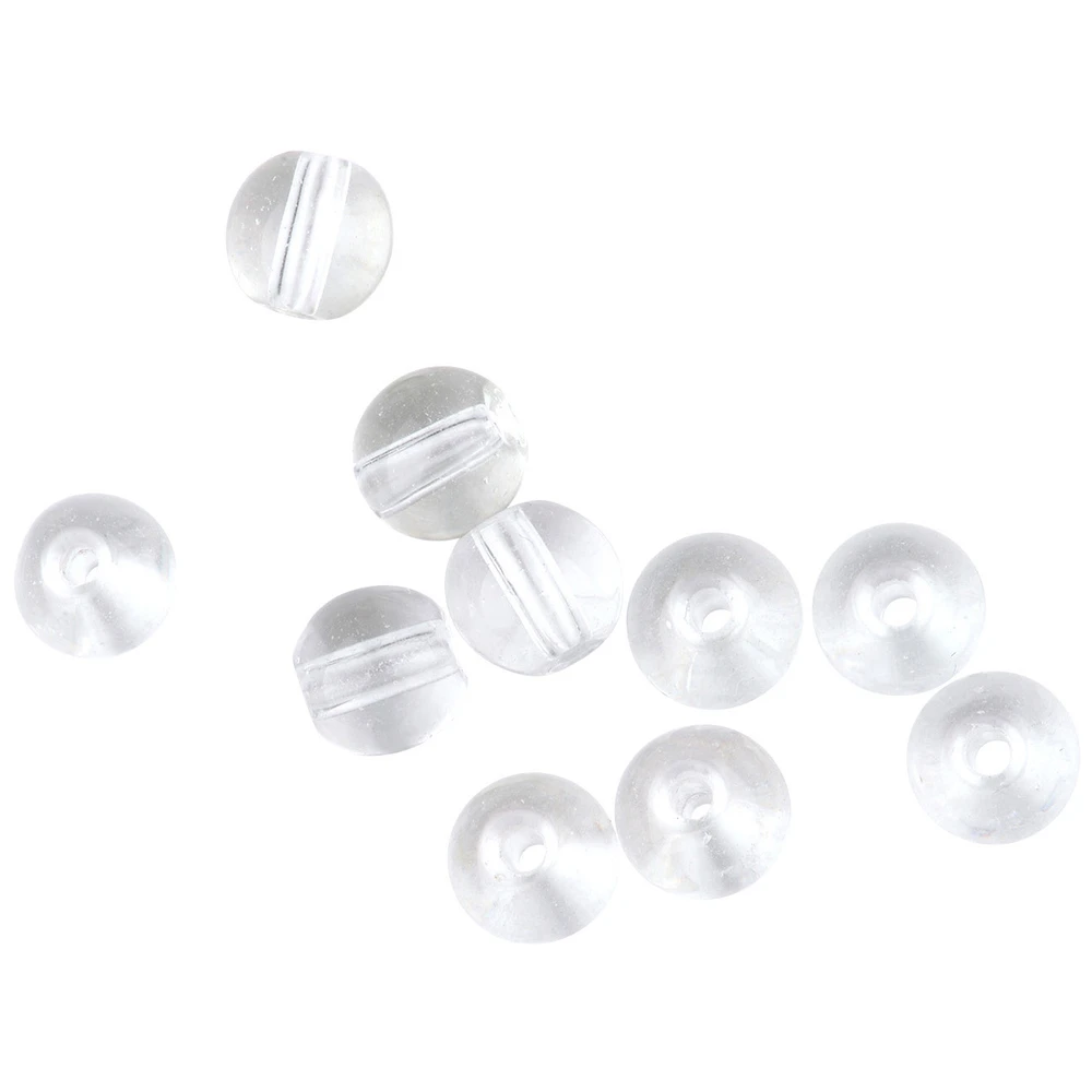 Spro Rnd Glass Beads Clear Diamond 8Mm