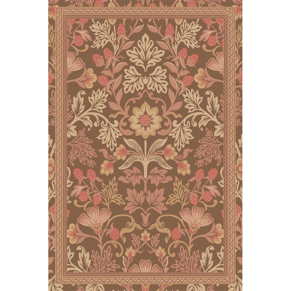 Blommie's Lifestyle Buitenkleed 180x270cm Bruin/Roze/Crème