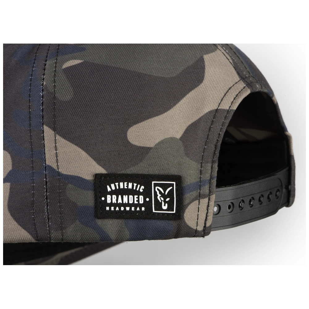 Fox Flat Peak Snapback Hat Camo