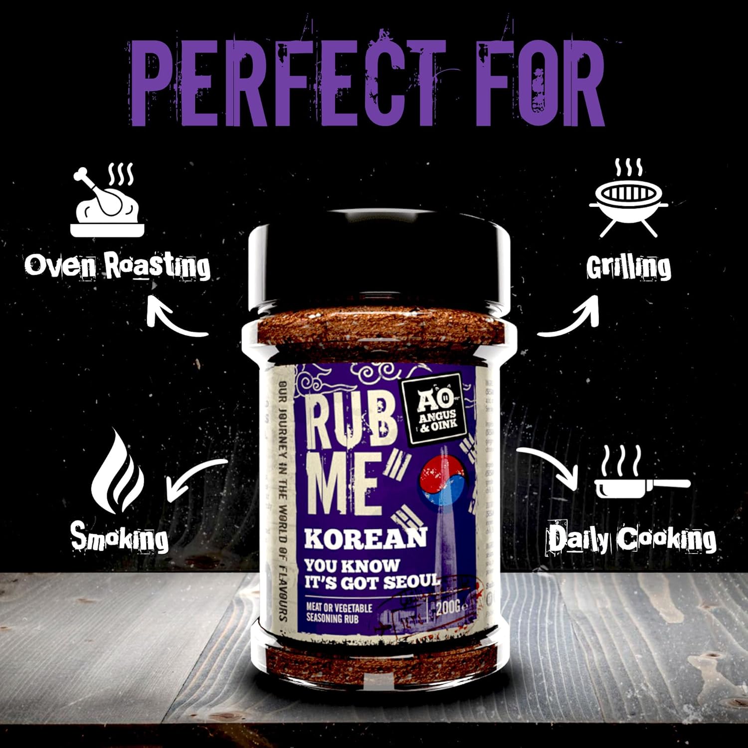 Angus & Oink Rub Korean 200 Gr