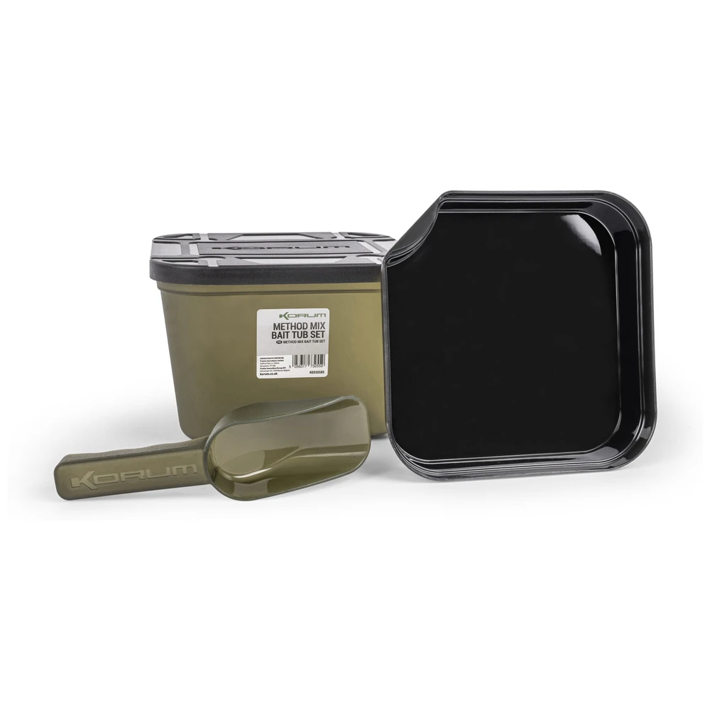 Korum Method Mix Bait Tub Set