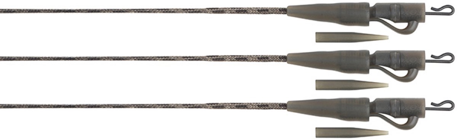 Fox Submerge Lead Clip Leaders 30lb X 3