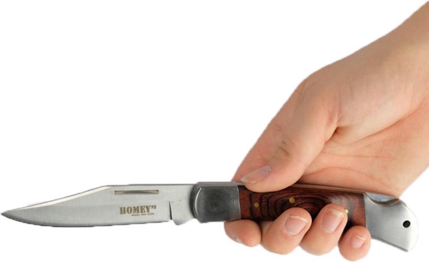 Homey's Zakmes Profjob K3 - RVS/Pakka - 19cm