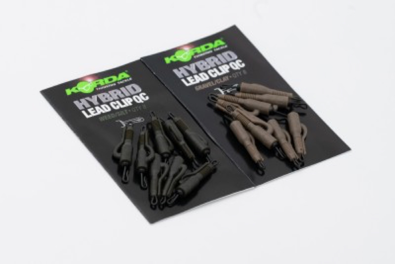Korda Qc Hybrid Lead Clip - Weed/Silt