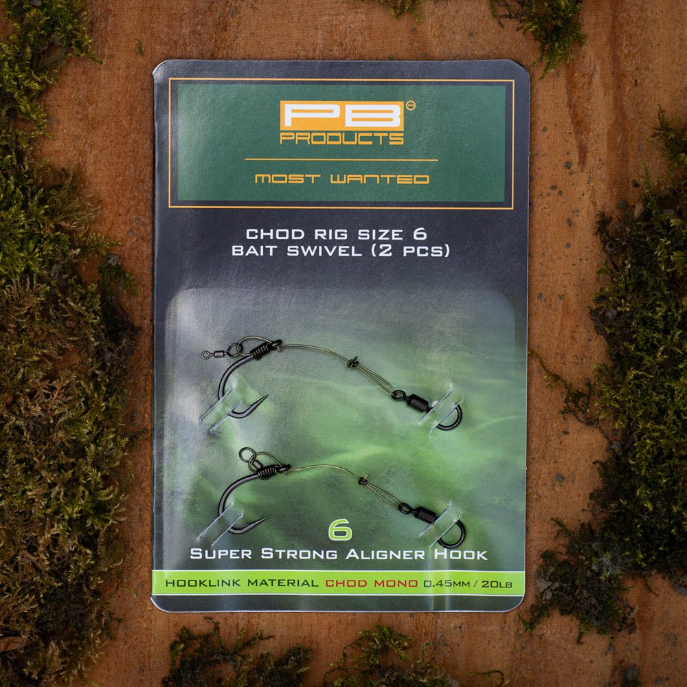 PB Products Chod Rig Size 4 Bait Swivel 2Pcs