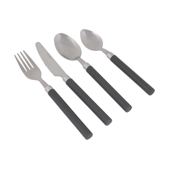Bo-Camp Bestekset In 16-Dlg 4-P.Grijs