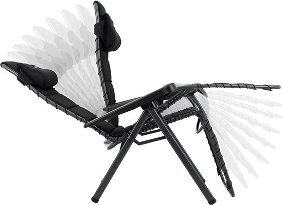 Crespo Stoel Ap-232/80 Zwart Air-Deluxe