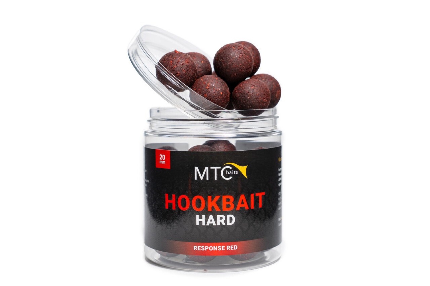 Mtc baits Hookbait Hard Response Red - 20 mm