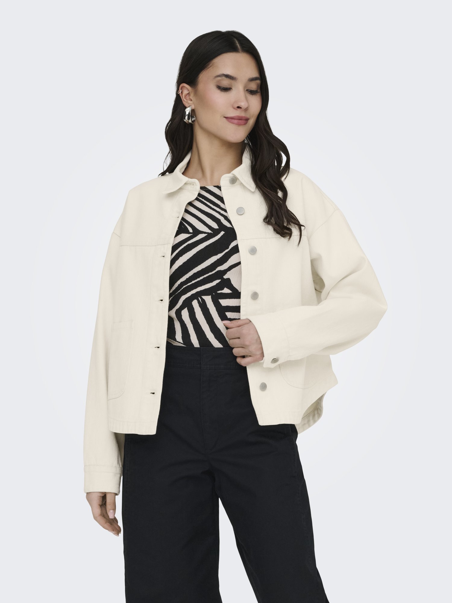 Jacqueline de Yong Noma L/S Shacket Dames