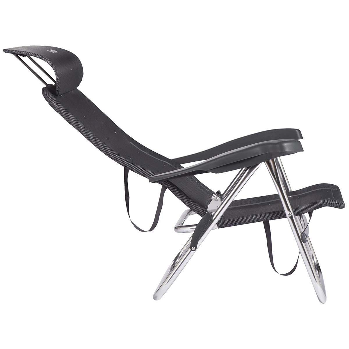 Crespo AL-205 Compact Dark Grey strandstoel