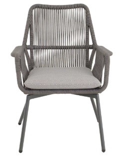 Leslie Living Tuinstoel Silas Grijs