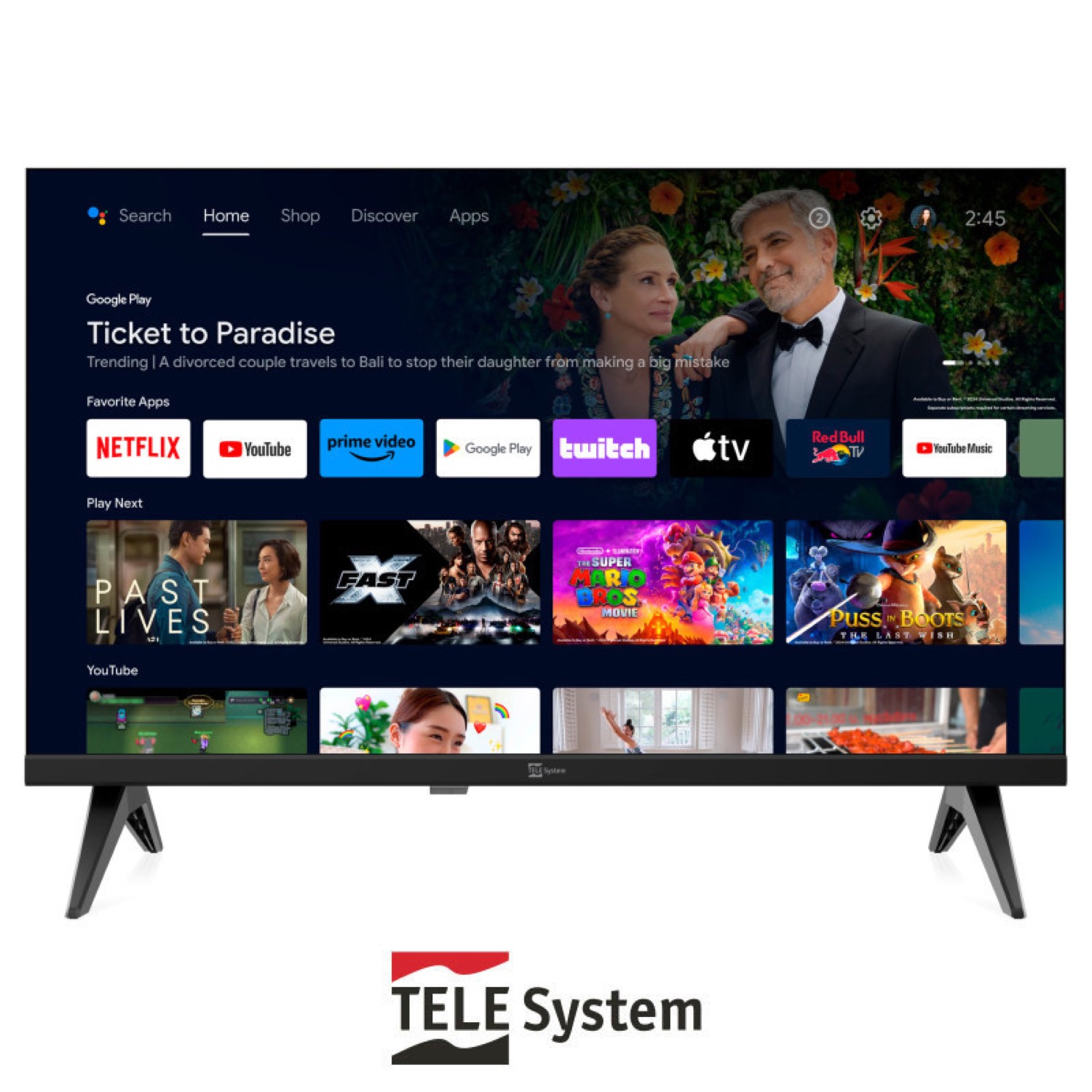 TeleSystem Tv Telesystem Ts22 Fhd Smg14 Google/Android TV