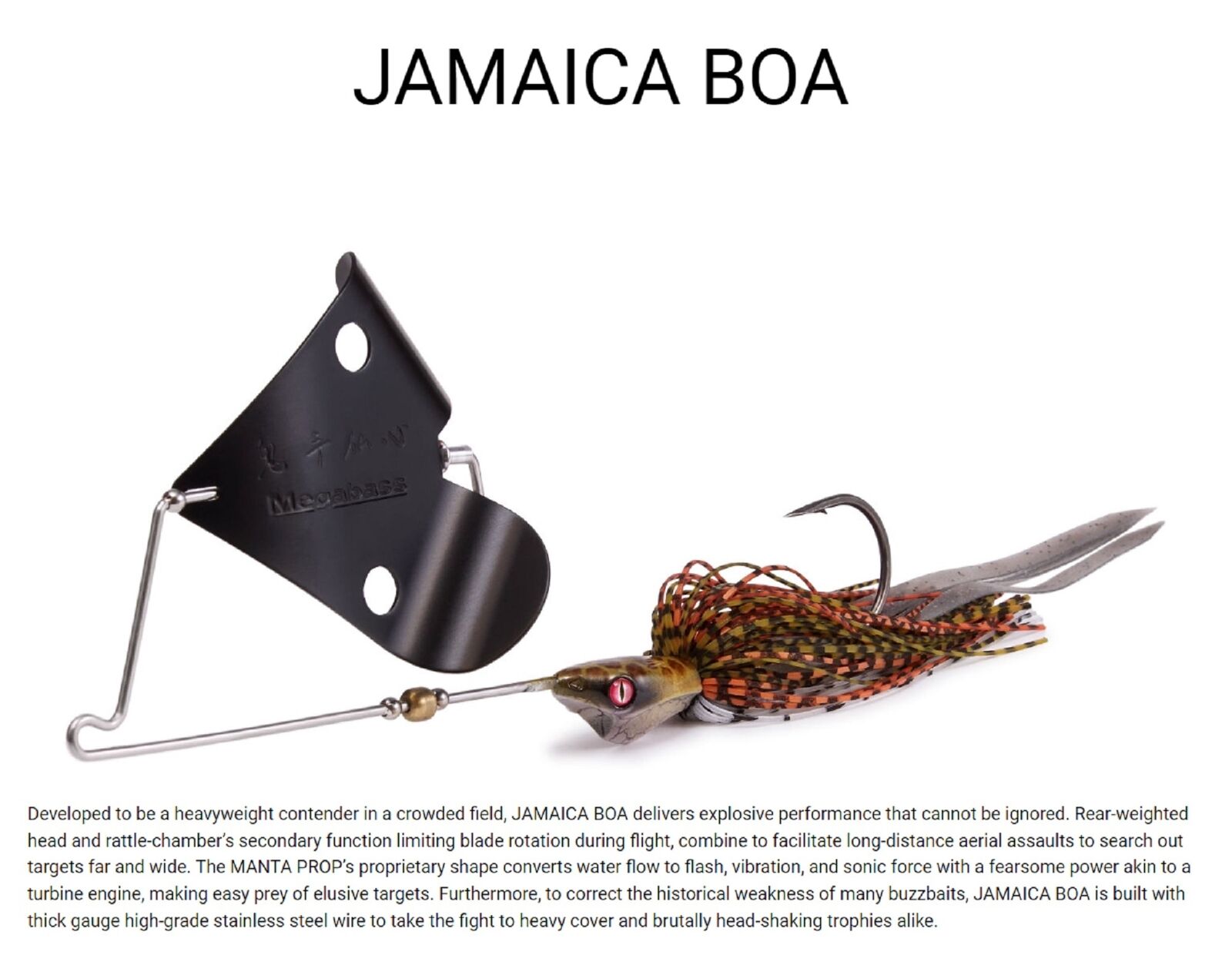 Megabass Jamaica Boa 1 2