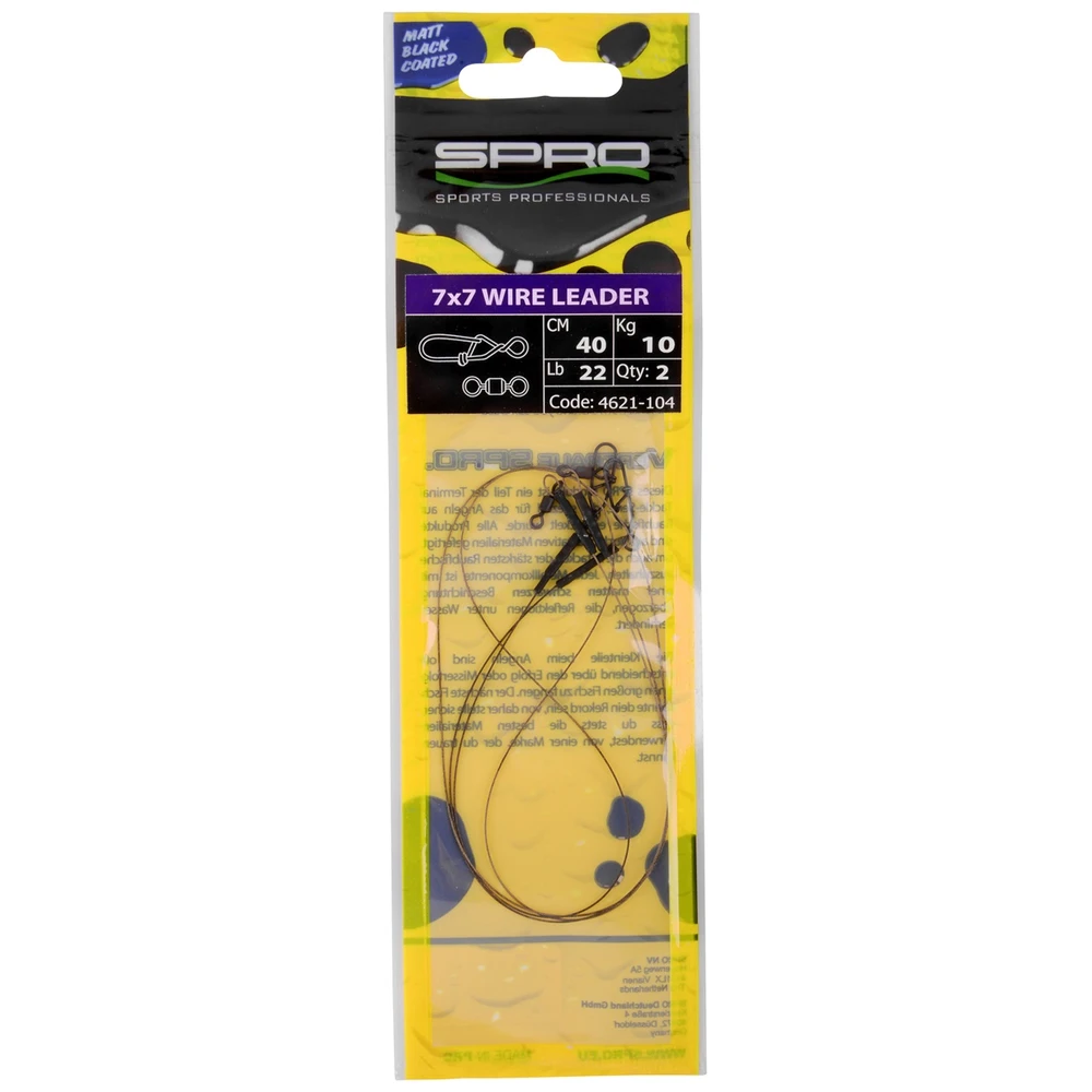 Spro 7X7 Wire Leader 25Cm 15Kg