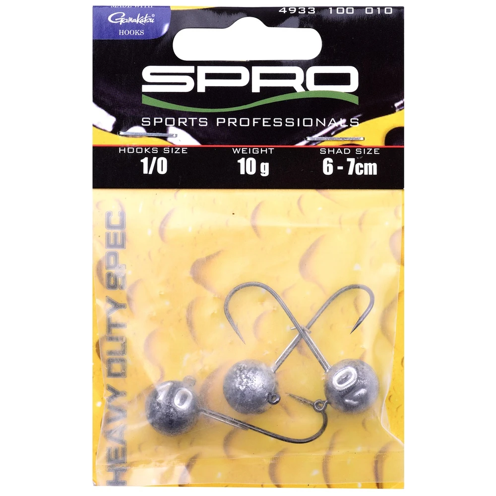 Spro Round Hd Jighead 90 10G #2/0