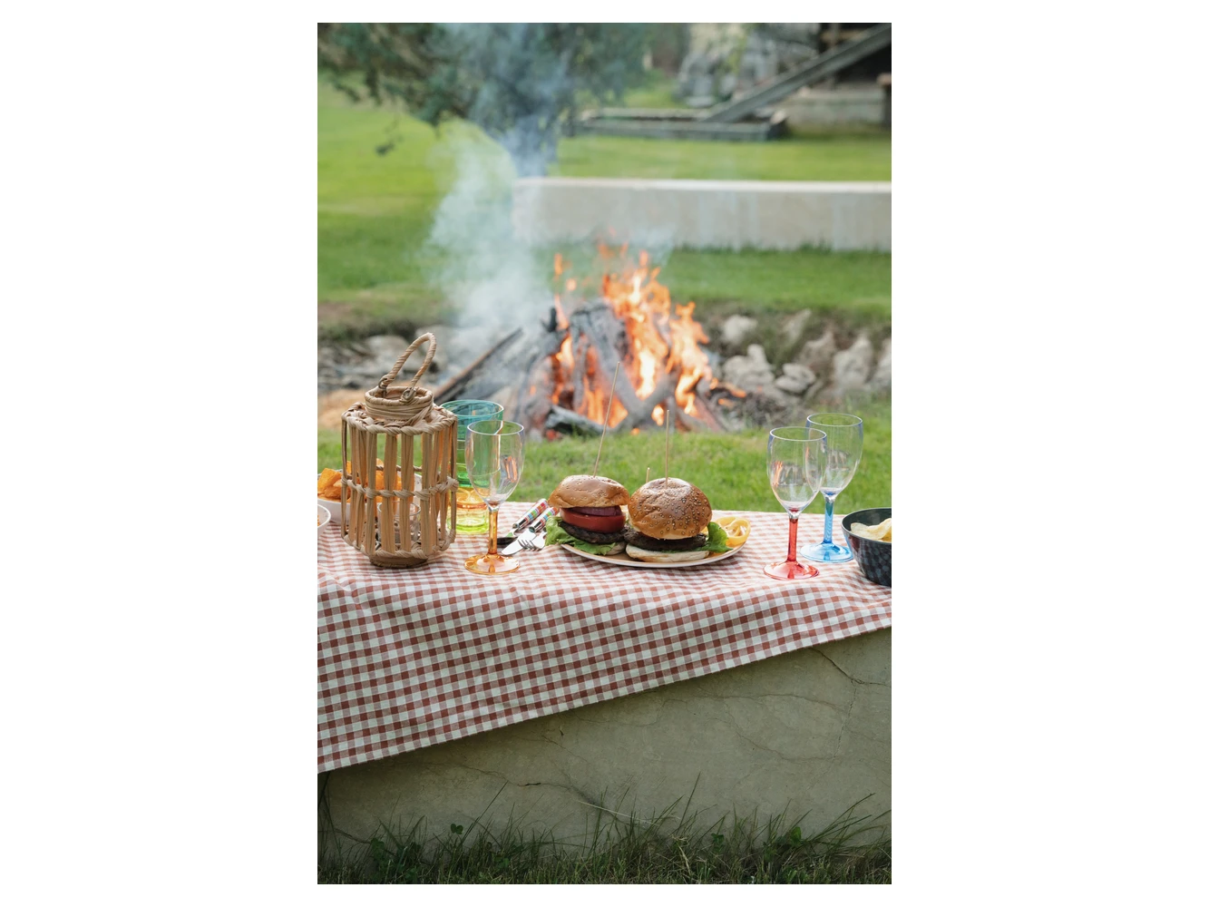 Flamefield Party Wine Goblet Set Van 4