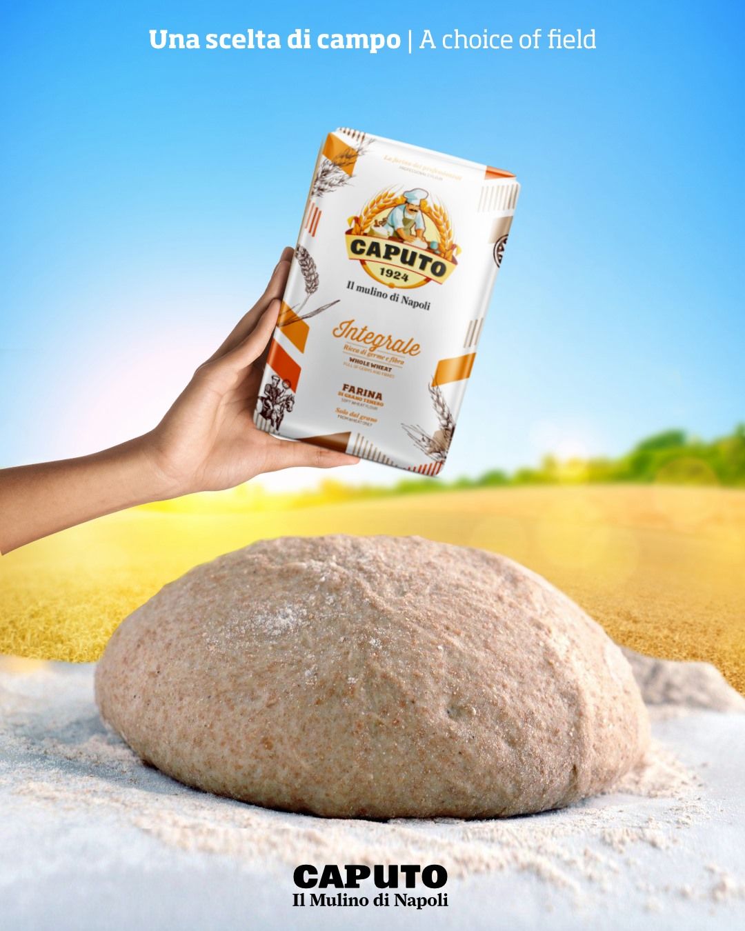 Caputo Integrale Volkorenmeel 10X 1Kg