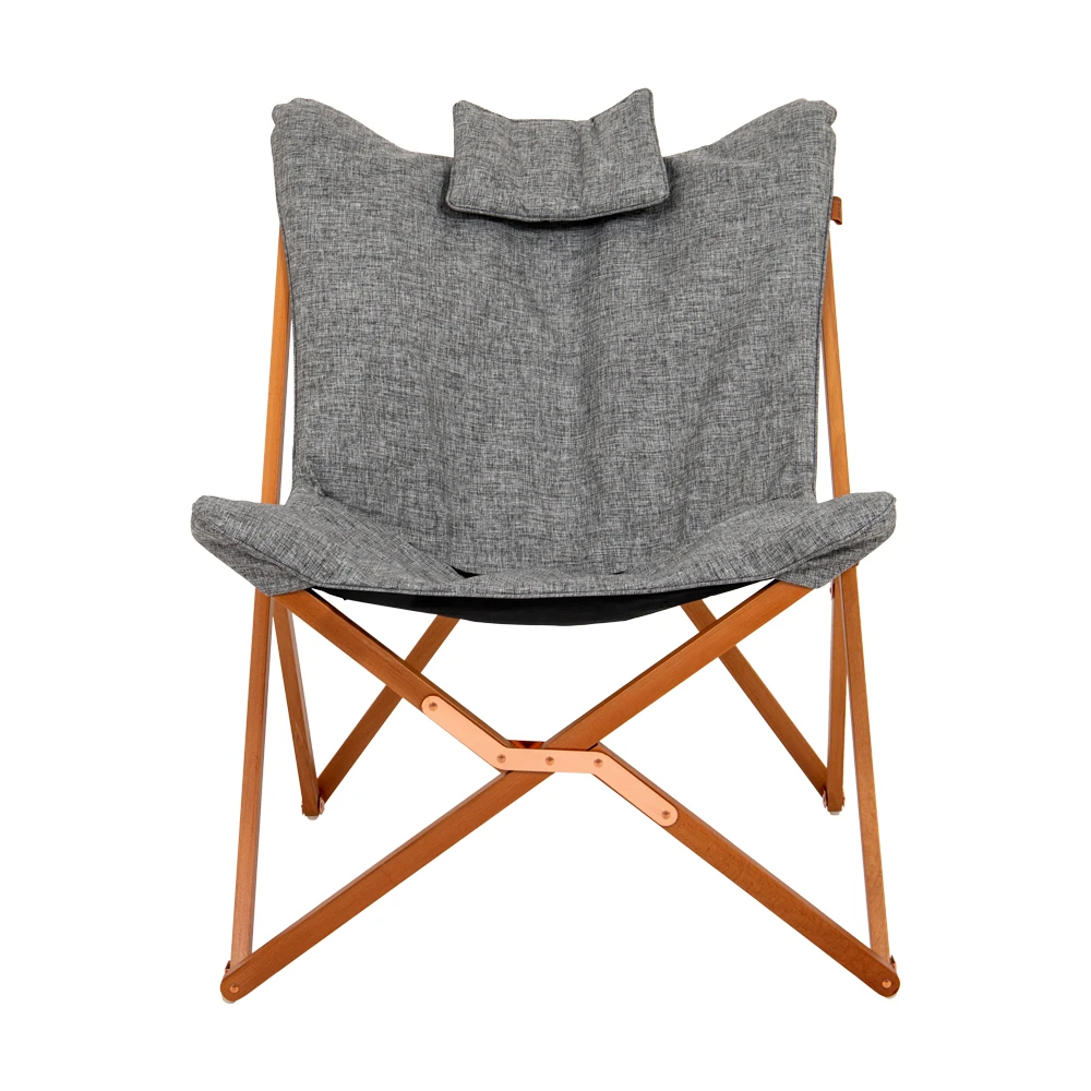 Bo-Camp Relaxstoel Bloomsbury L Grijs