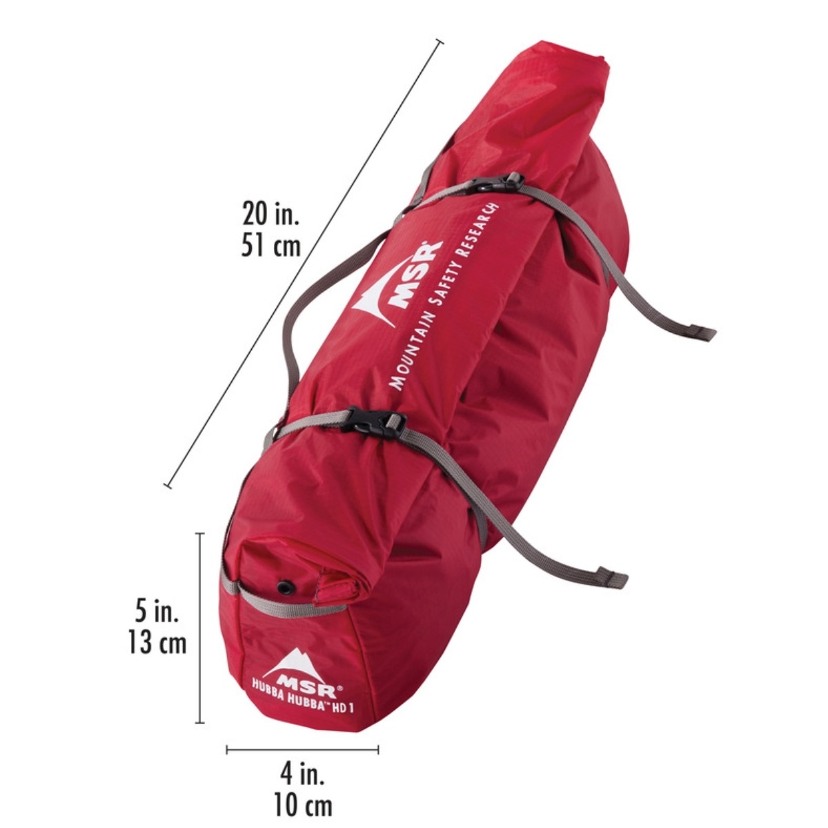 MSR Hubba Hubba Hd 1 Tent - Olive Night