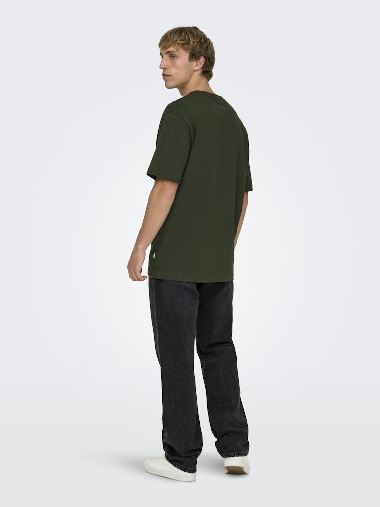 Only & Sons Fred Rlx SS Tee Heren