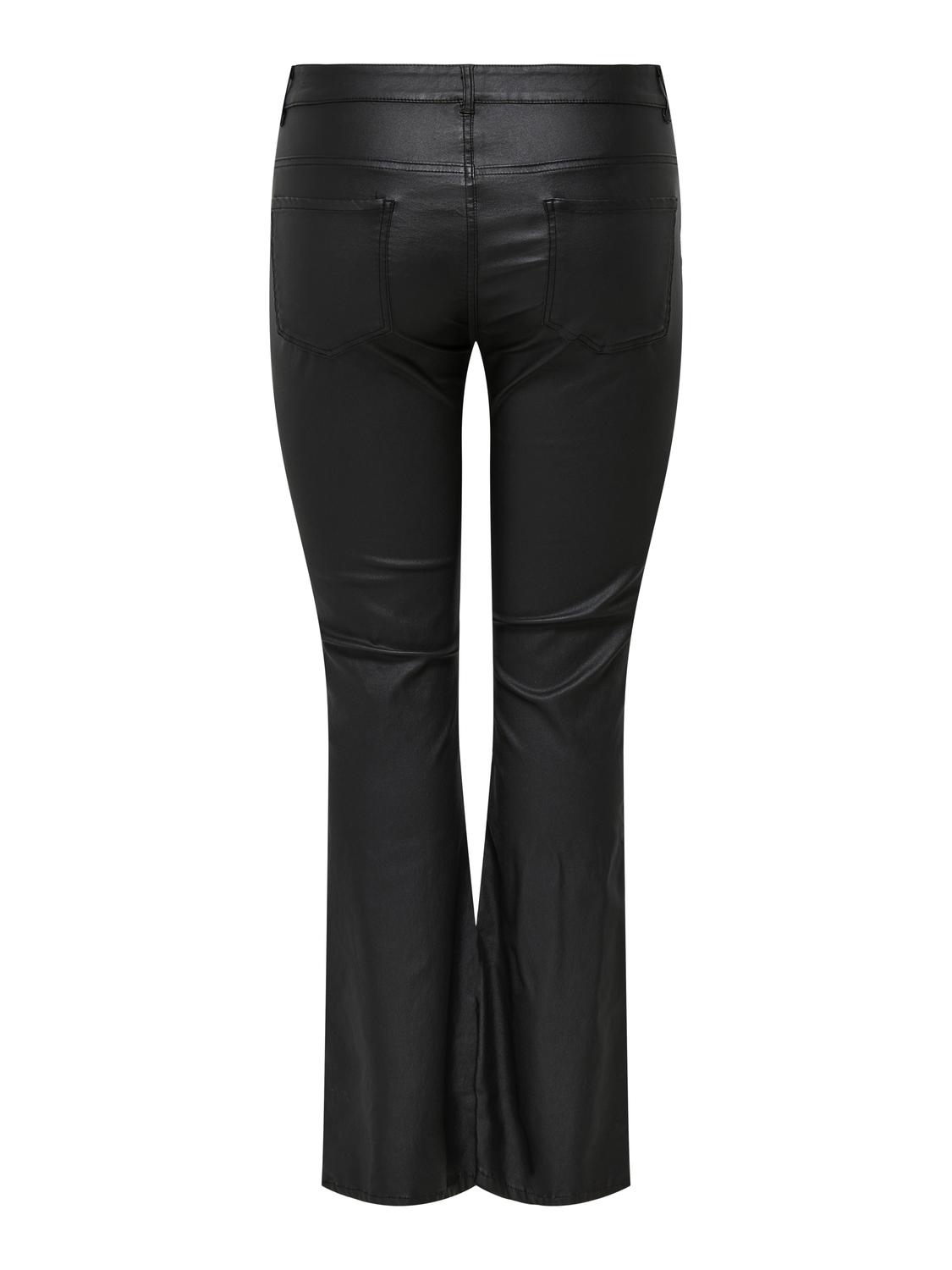 Only Carmakoma Blush Mid Flared Coated Pant