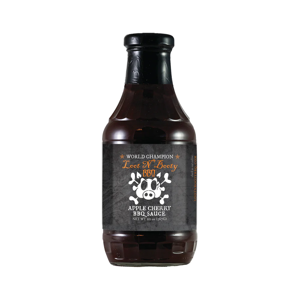 Loot n' Booty Apple Cherry Bbq Sauce 567 Gr