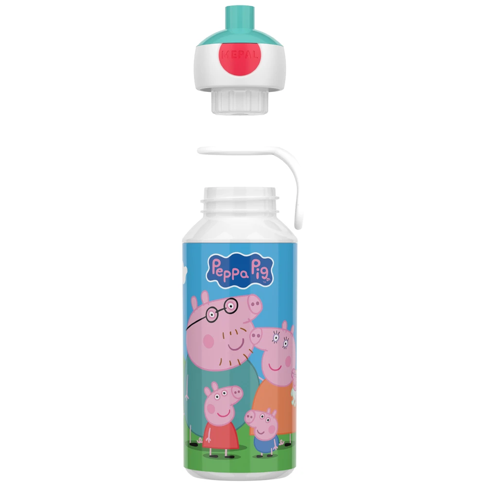 Mepal Drinkfles Pop-Up Campus 400 Ml - Peppa Pig