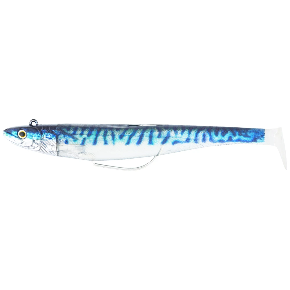 Westin Magic Minnow Weedless Jig 18G 10,5Cm Real Mackerel #1