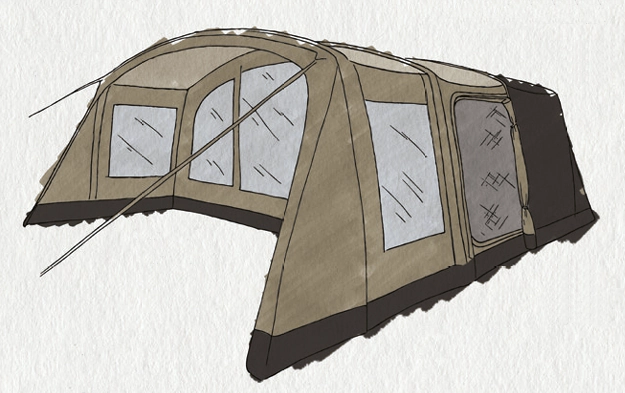 Kampa Rockcliffe 04 Air TC