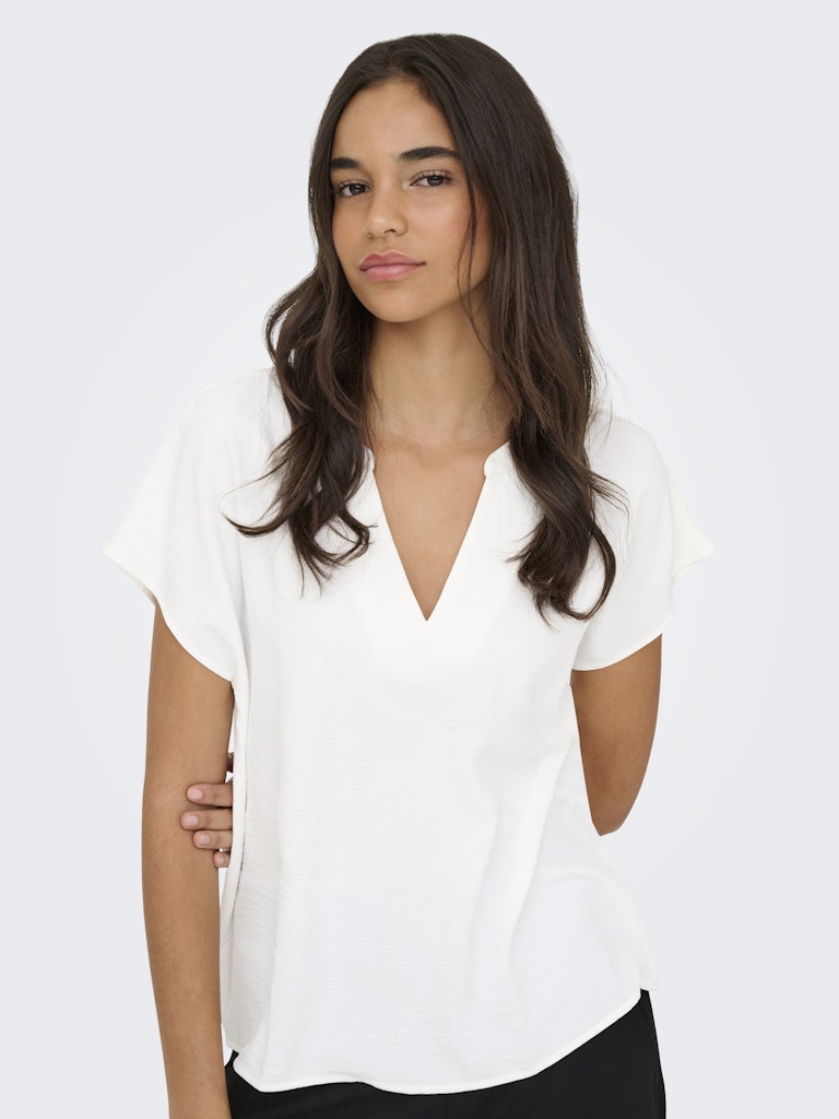 Jacqueline de Yong Lion S/S Top Wvn Dames 