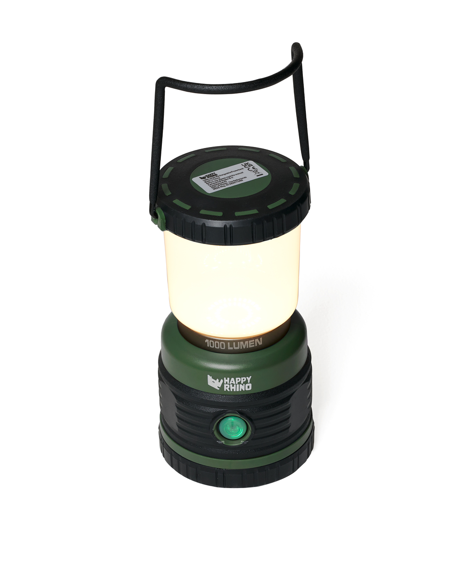 Happy Rhino Lamp Ivalo 1.000 Lm Green/Black