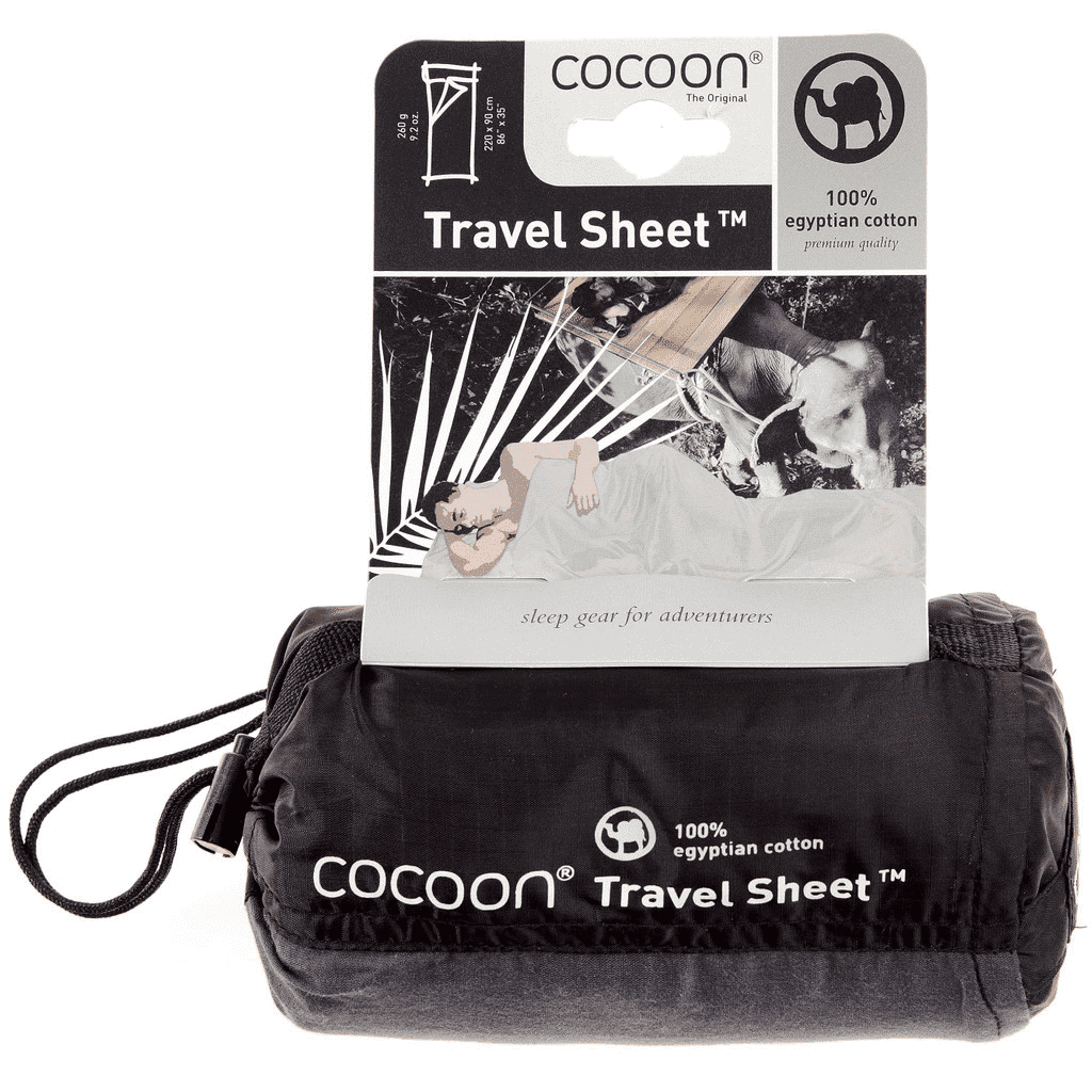 Cocoon Travelsheet Thermolite Performer - Volcano Black