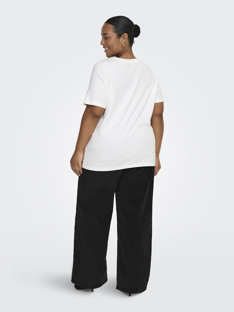 Only Carmakoma Jen Life SS Jeans Tee Dames