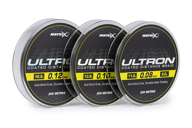 Matrix Ultron Coated Distance Braid 0.10mm 200M