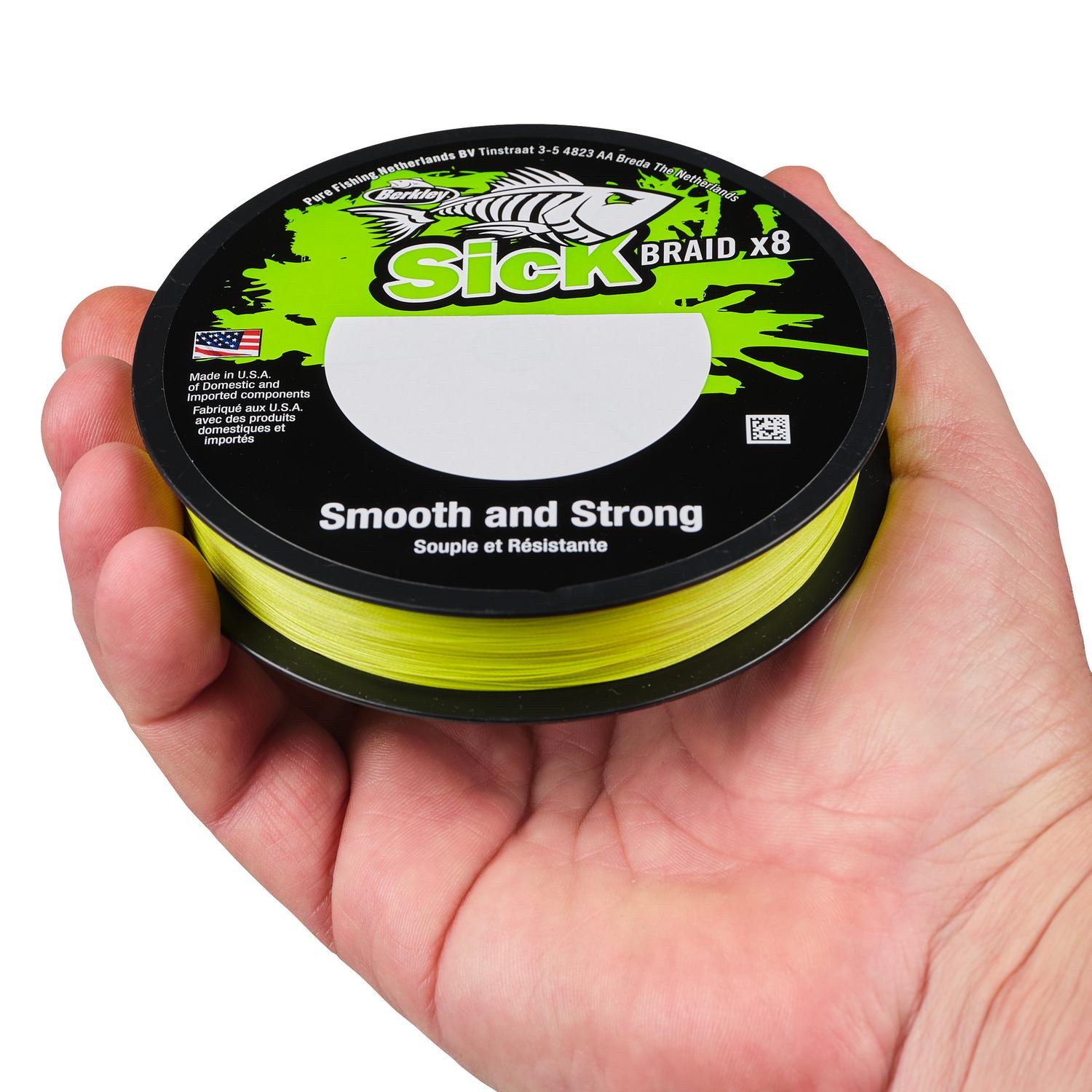 Berkley Sick Braid Hi-Vix Yellow 0.29Mm (150M)