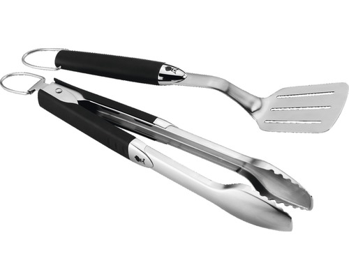 Weber Tool Set 2-Delig Rvs Zwart