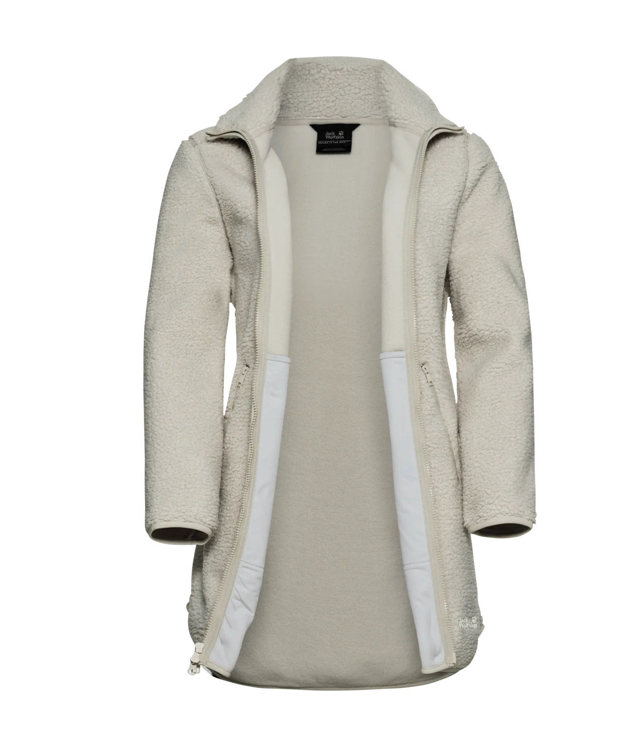 Jack Wolfskin Midlayer High Curl Coat Dames