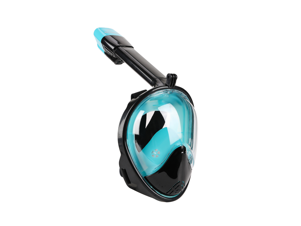 Atlantis Full Face Snorkelmasker Atlantis 2.0 Black/Turquoise L/XL
