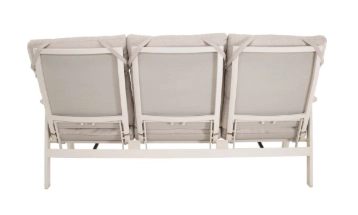 Leslie Living Loungebank Ohio Crema 3 Persoons