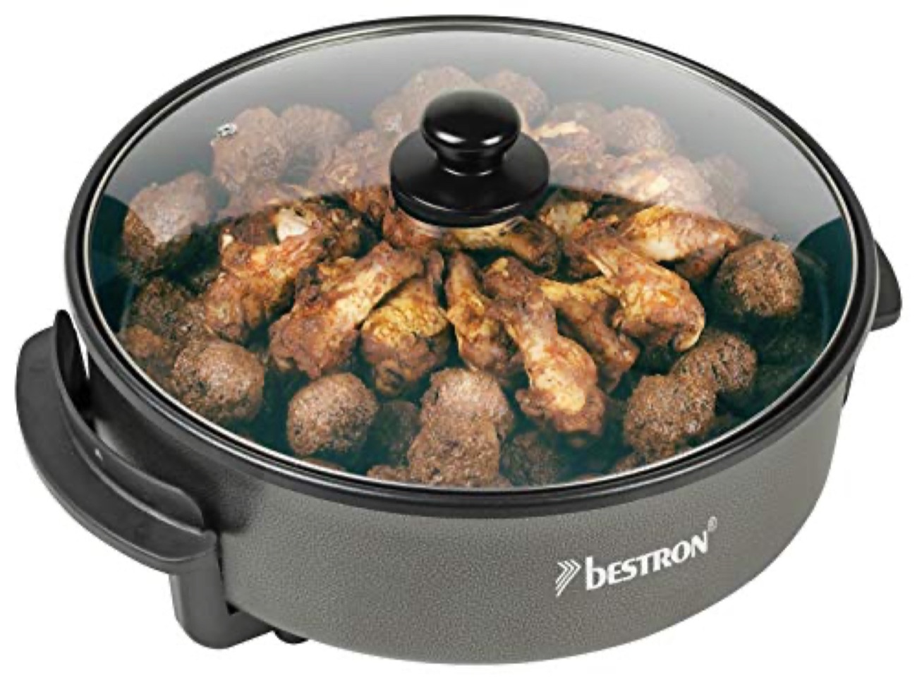 Bestron Multifunctionele Grill Pan Xl 1500W 40Cm