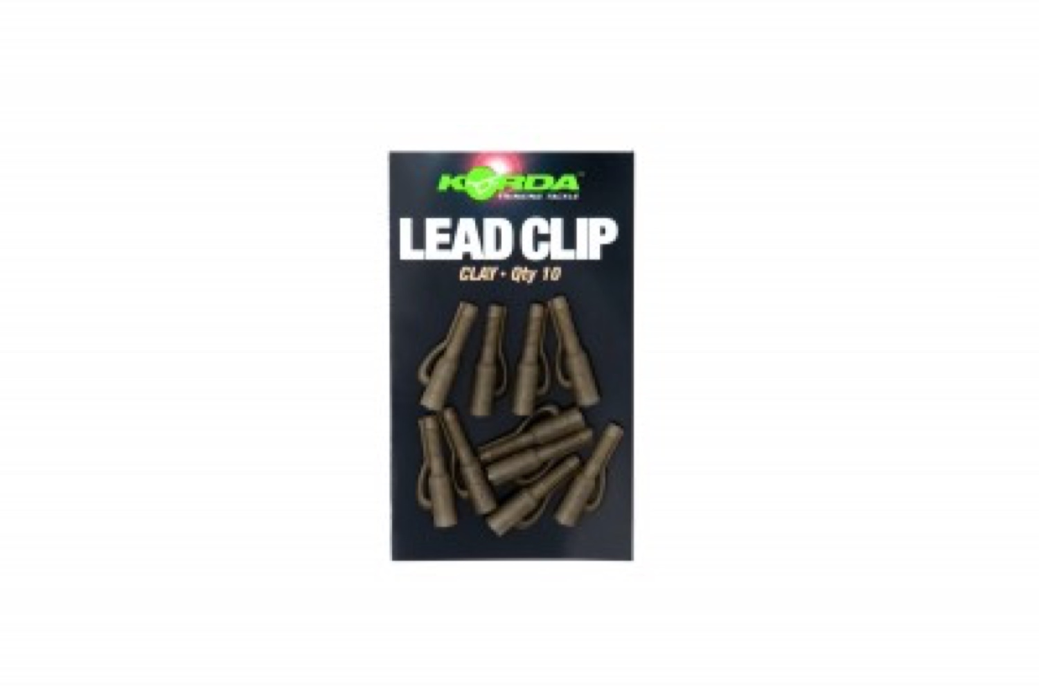 Korda Safe Zone Lead Clips - Clay