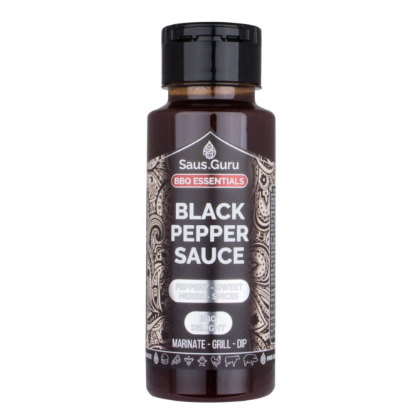 Saus.Guru Black Pepper - Bbq Sauce 0,25L