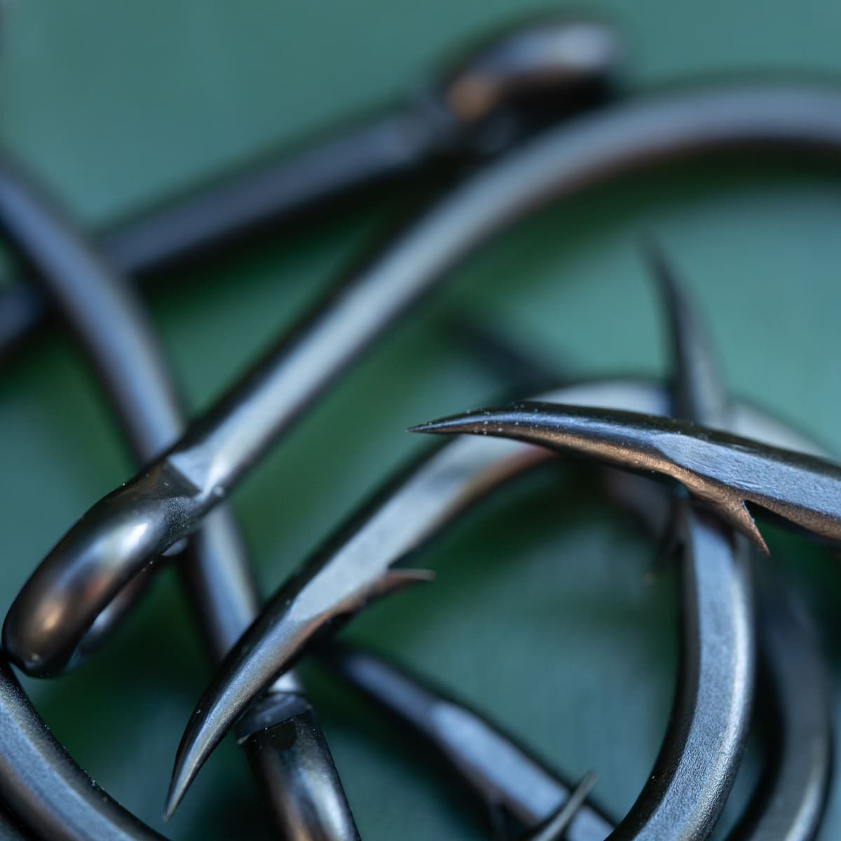PB Products Wide Circle Hook Ptfe Size 2 10Pcs