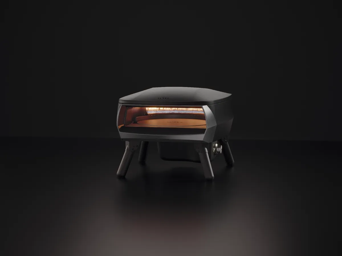 Piccolo Rotante Pizza Oven 13" Mat Zwart