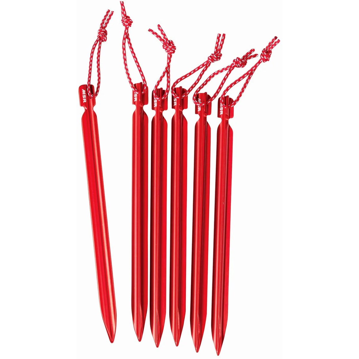 MSR Groundhog Tent Stakes - Red