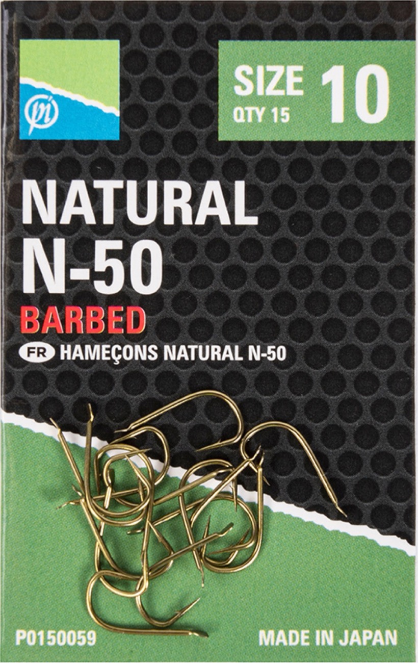 Preston Natural N-50 Barbed Size 14