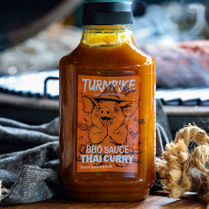 Turnpike Thai Curry BBQ Sauce 425 Gr